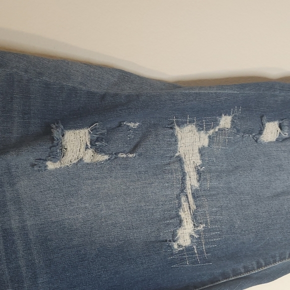 Ava & Viv skinny distressed jeans size 24W - Picture 3 of 12